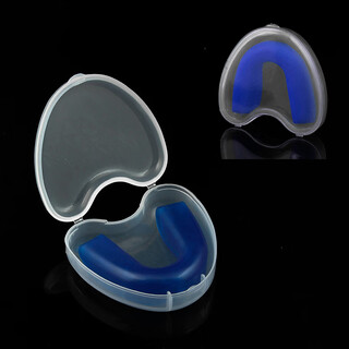 Yun dyed braces for men's basketball boxing sports mouthguard sanda molar protection teeth taekwondo children's universal blue single-sided mouthguard 1 piece one size fits all