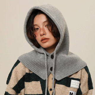 Dusenna balaclava hat autumn and winter women's warm hat neck collar one couple ear protection wool hat knitted hat women