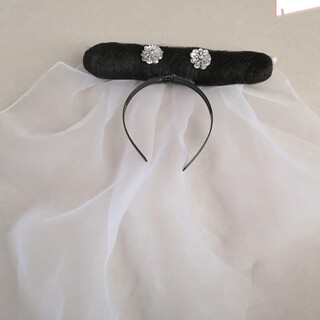 Zi jiafu's new costume white snake legend bai suzhen xu xian xiao qingfa haitou plays the role of white snake costume white snake headdress