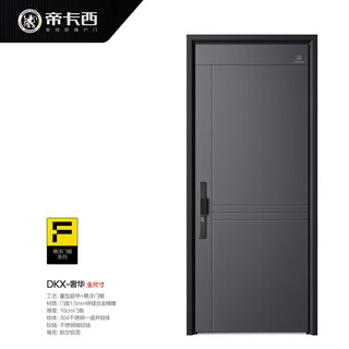帝卡西DKX-奢华2050*960防盗门安全门入户门智能门轻奢户门