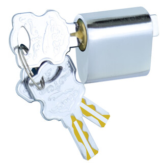 Hotun class c blade fire door lock core fire door strong and weak current well water and electricity door channel lock core open copper core key tube well lock core fhs-02