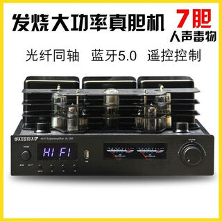 Augsburg 9-gallon fever hifi tube amplifier high-power lossless fiber optic coaxial bluetooth with remote control karaoke 2022 version