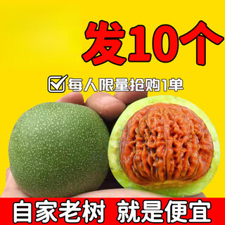 Every li moment fat donglai quality cultural toys green leather walnut wild handle piece four buildings white lion head tiger head official hat apple orchard with leather 50-52mm, 10 pieces (+ tools)