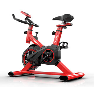 Fuou shuoqi small household silent spinning bicycle household aerobic cycling sports weight loss fitness equipment for men and women red