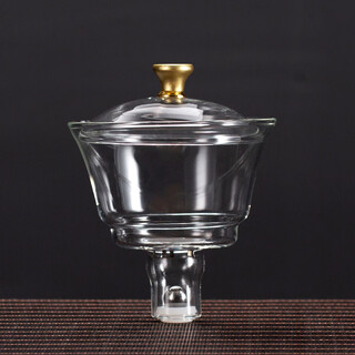 Tao yao 2024 new glass dragon tea set home fully automatic teapot magnetic water discharge office lazy tea maker god (jinlong) tea maker single cover bowl 1