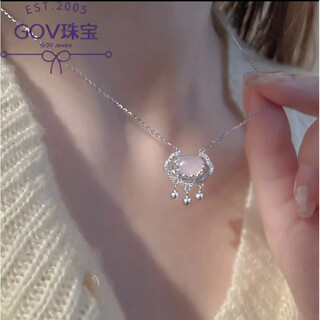 Fat donglai's same long life lock plated 18k gold safety lock necklace for women 2023 new light luxury niche zircon lock platinum gold safety lock