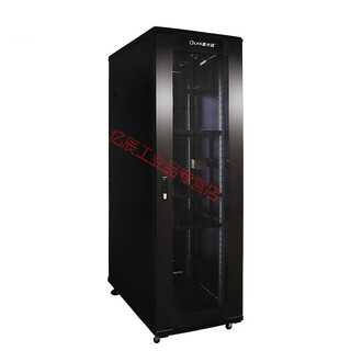 Rekasen server cabinet k1-6042 thickened standard 19 inches 600*1000*2000 national multi-warehouse direct factory supply standard 2 meters 4 k1-6042s black front and rear double mesh doors 60x120x205cm