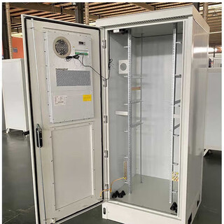 沃维谛可定制尺寸室外机柜防水防尘5G通信基站户外基站专用一体化机柜 1000W机柜空调