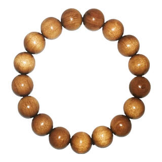 Xianyin sichuan golden nanmu bracelets and toys handheld men's gift for father xiaoye zhennan 12mm 17 pieces