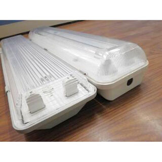 Explosion-proof lamp explosion-proof fluorescent lamp shade single and double factory warehouse le explosion-proof daylight three-proof lamp