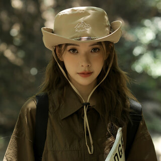 MMOPTOP渔夫帽男女夏季透气防晒户外露营遮阳帽子大头围徒步登山帽