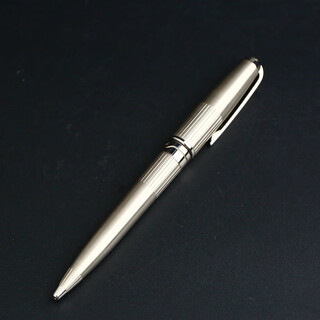 Second-hand 95 new s.t.dupont ballpoint pen silver-plated brushed pattern accessories luxury business office signature gift writing tool
