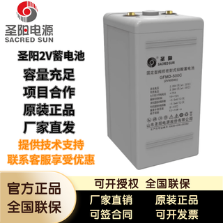 圣阳蓄电池GFMD-200C铅酸免维护阀控式机房通讯应急消防 直流屏电源 联系客服享受优惠