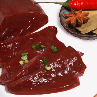 Shopkeeper jing’s raw beef liver/half-cooked, freshly killed beef heart, beef kidneys, farm-raised free-range cattle beef, raw beef liver 2jin jin is equal to 0.5kg