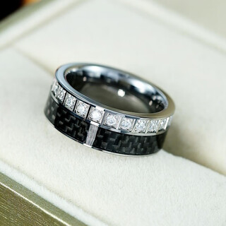 Sa ya light luxury ring men's trendy single index finger men's ring punk fashion jewelry ring men's gift men's ring rose gold silver please note the size