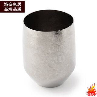 Oimg japan's national gift, the same sus gallery pure titanium beer mug, vacuum double-layer insulation, ice drink cold insulation, silver