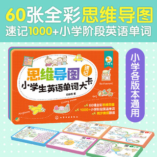 思维导图速记小学生英语单词大卡