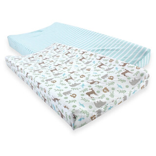 Touched by nature unisex baby organic cotton changing pad cover