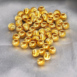 Mhfdo old phoenix gold k necklace golden temperament cat's eye transfer bead pendant pure gold versatile ball bead jewelry 8mm cat's eye pendant (single pendant) 0.01g