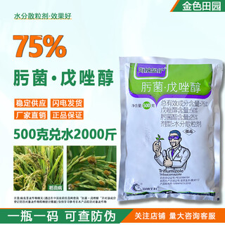 Hainayinghu 75% oximemycetes tebuconazole oxime bacteria ester pesticide fungicide 500g