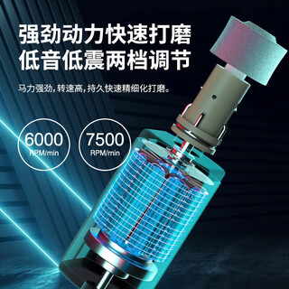 Washable and dryable pet electric nail polisher for cats and dogs, special manicure grinder, paw polisher, electric nail polisher, nail polisher - green