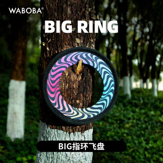 WABOBA Bigwing双面超轻飞碟儿童亲子互动游戏户外运动飞盘玩具 Big指环飞盘