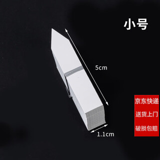 西普顿塑料防水多肉盆景插地牌园艺标签牌一字苗木花盆花卉名标识牌 白色5*1（200张）