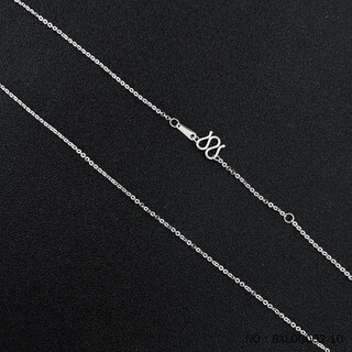Baofige platinum necklace o-shaped chain o-sub chain 45cm