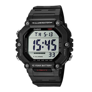 Casio watch sports small square retro waterproof electronic watch student watch ae-1600h-1a