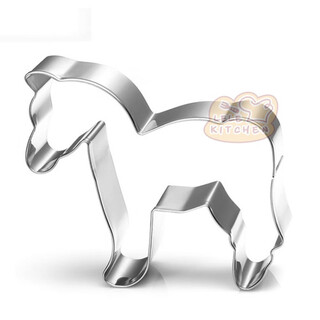 Fat donglai's same animal biscuit stainless steel mold animal horse pony biscuit cake baking tool 7.9%d76.8%d72.5cm