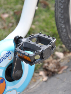 Applicable bearings decathlon stroller children's mountain bike bicycle pedal pedal pedal black stroller 1/2 inch pedal (pair)