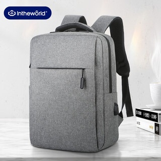 Jichuan laptop bag backpack backpack business men and women student school bag 17.3 inch suitable for gaming laptops