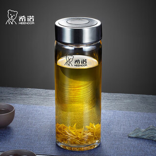 Xino glass single-layer thickened large-capacity home office tea cup men's car water cup xn-6017l 530ml