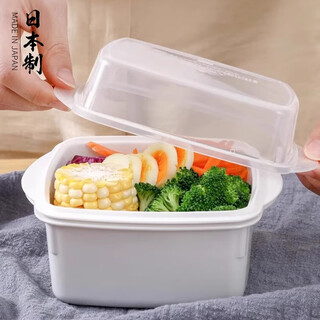 Home katei story japan imported steamer microwave steaming box kitchen multi-functional steaming rack can be heated double-layer steamed corn steamed vegetable steaming grid can be microwaved and heated steaming box one pack 2 layers