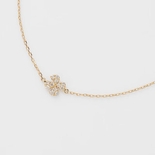 Yingxin diamond bracelet four-leaf clover series collection to give to friends four-leaf clover necklace
