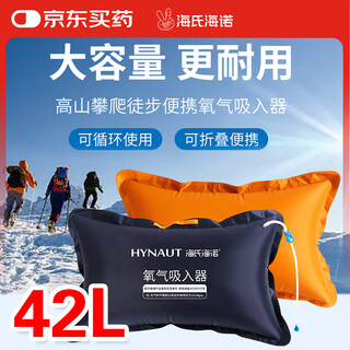 Haishi hainuo oxygen inhaler oxygen bag household portable household oxygen bag for the elderly and pregnant women oxygen inhalation oxygen storage oxygen bag large capacity 42l