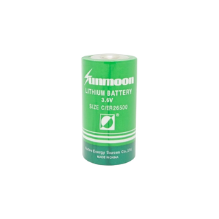 Sunmoon i er26500 battery 3.6v bare battery