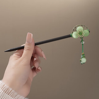 Princess xiang's ancient style hairpin, wooden tassels, rocking wooden hairpin, daily headwear for girls, updos, hanfu accessories, ancient hairpins for hair, tanyuan yimeng