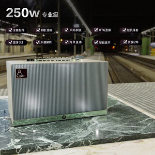 Yamisel k-song speaker playing and singing live broadcast electric box piano special audio outdoor portable bluetooth guitar audio electric blowpipe saxophone 5-speaker stereo surround + 250 watt professional grade + standard configuration