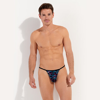 Hom french men's thong low-waist seamless sexy large single thong t-pants buttocks genuine briefs 402959 l