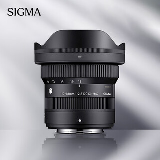 Sigma 10-18mm f2.8 dc dn contemporary half-frame mirrorless constant large aperture ultra-wide-angle zoom lens (fuji x mount)