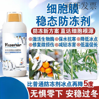 Cell membrane stable plant antifreeze, general antifreeze for fruit trees and vegetables, repairing frost damage, antifreeze, upgraded version of antifreeze 1l*12 bottles