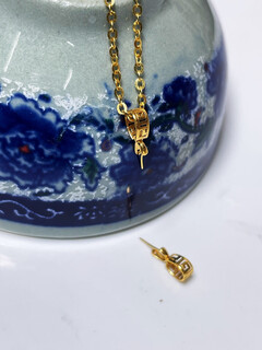 Pu lian 18k gold button crown button buddha male button guanyin button ruyi button pendant button beeswax button melon seed button 18k gold color buddha clip