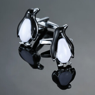 Frame cute french cufflinks brass material animal cuff nails bee butterfly dog multi-color shirt cuff buttons gift penguin