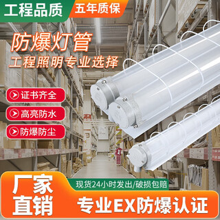 Deyan explosion-proof fluorescent lamp factory workshop lighting led lamp explosion-proof lamp white light-1.2m double tube-40w*2