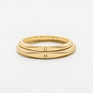 Mo qianxue pairing ring supercustom wedding ring 18k gold wedding couple ring your name your last name 18k yellow rice gold for other ring numbers, please contact customer service