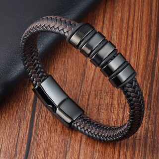 Shantou lincun anti-static bracelet men's winter removal shop hot selling static jewelry handmade bracelet chain real five-buckle bracelet 21cm suitable for 120-170 jin jin is equal to 0.5 kg