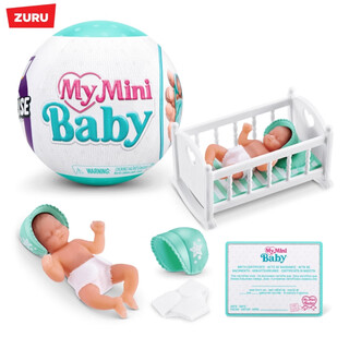 Zurumyminibaby five times surprise ball egg mini baby baby ball baby blind box doll children's trendy toys mini baby baby surprise ball-random one