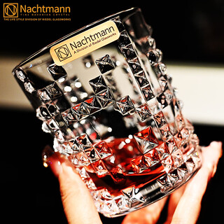 Nachtmann germany imported crystal glass wine glass creative whiskey glass foreign wine glass home beer glass juice tea cup punk short cup 348ml/single