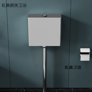 South sandwich water tank toilet flush toilet tank flush tank stainless steel flush tank home bathroom squat pan toilet tank original color flush tank (manual model)